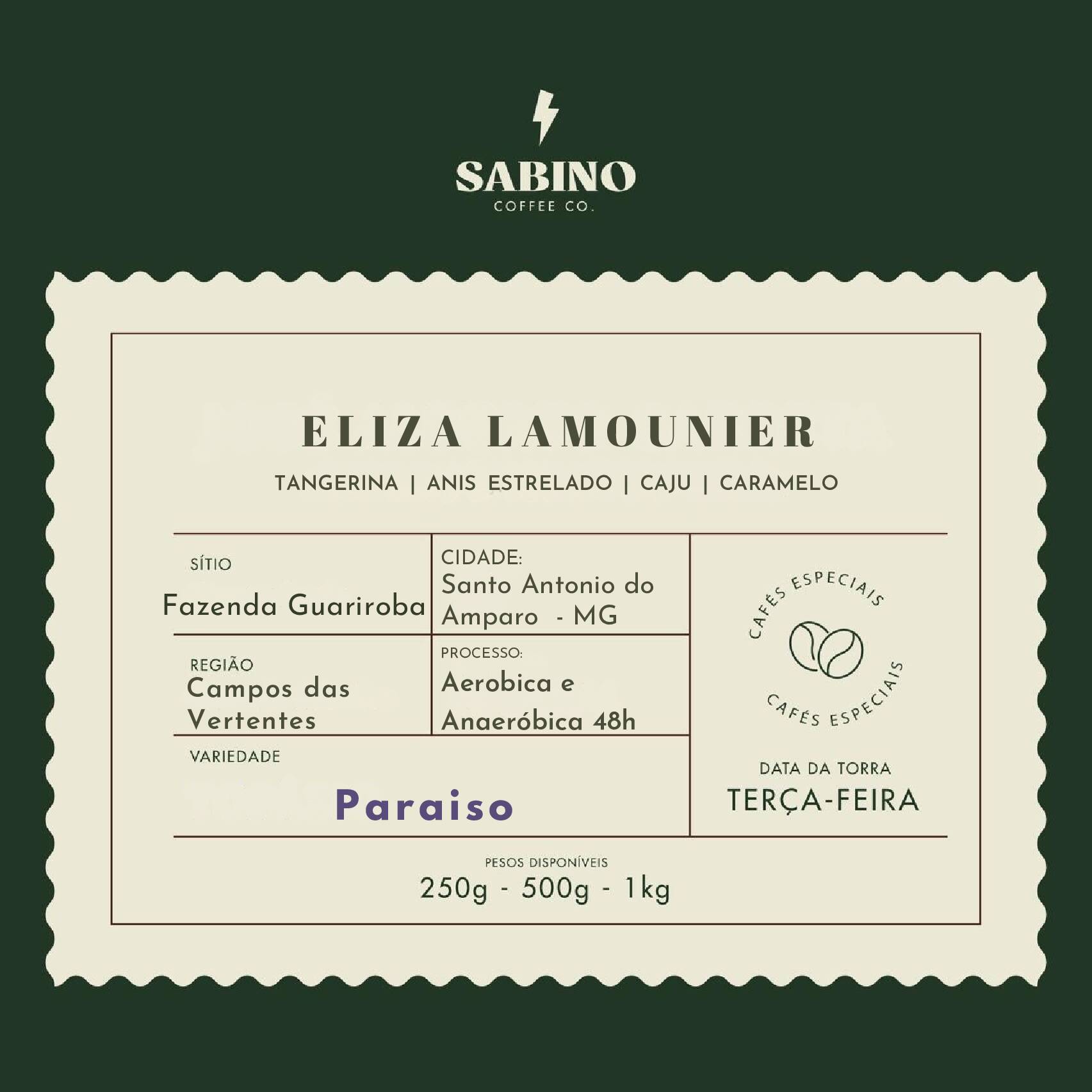 Série Competição ✯ Eliza Lamounier 2 Lugar Copa Barista 2025